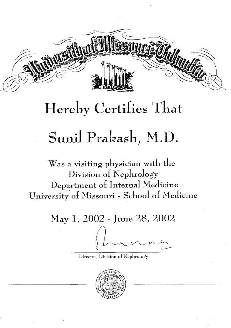 Certificate 41